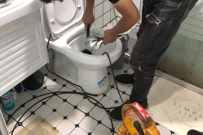 汉南疏通下水道