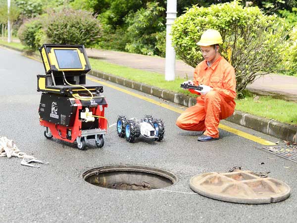 汉南管道机器人检测