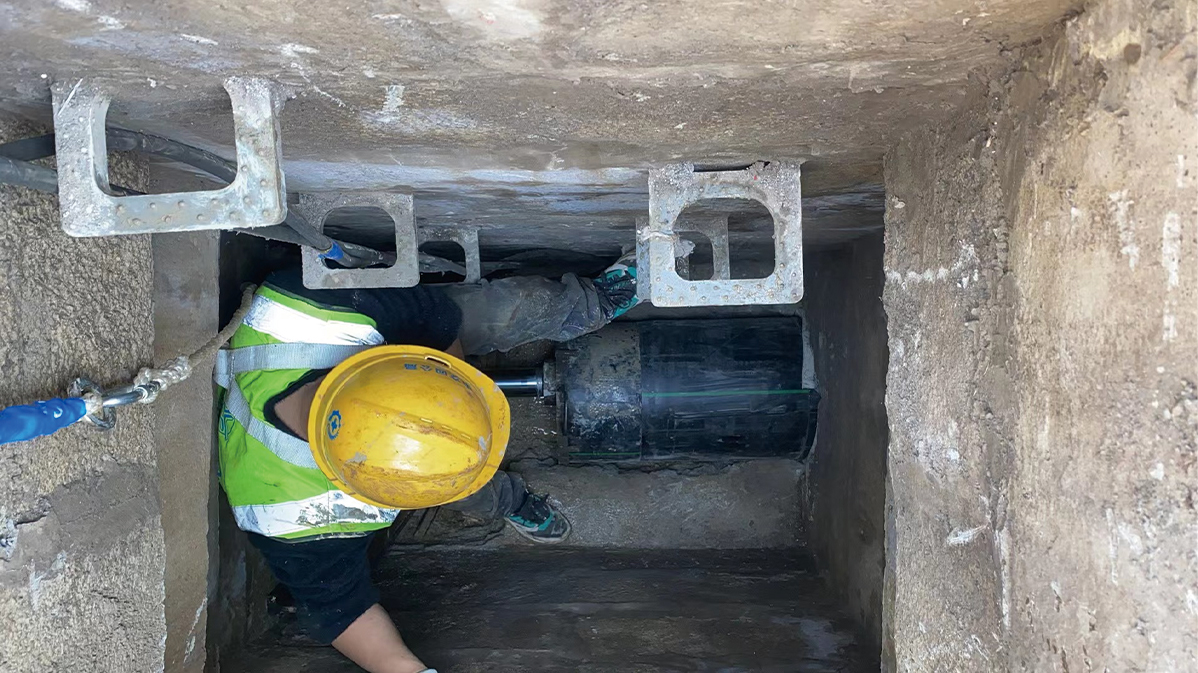 汉南HDPE短管内衬法